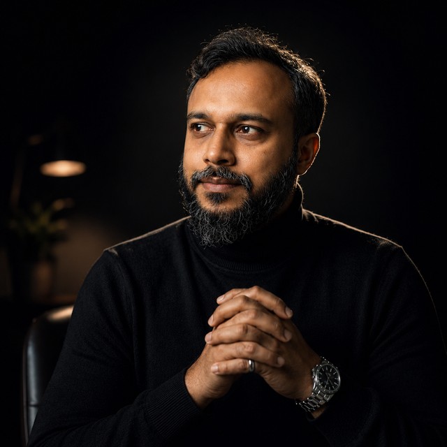 Portrait of A.S.M. Habibur Rahman